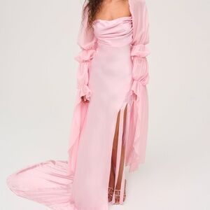 For Love & Lemons Willow Gown Size MM / Light Pink
